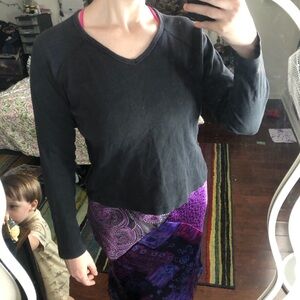 Vintage no boundaries Black long sleeve shirt